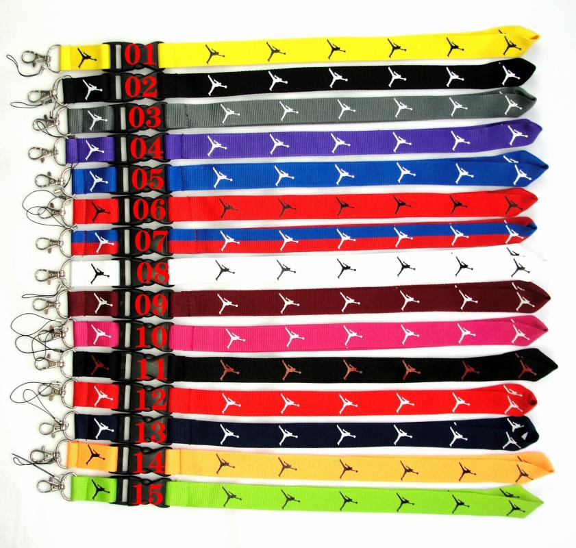 

Keychains Fashion Phone Lanyard Work Card Student ID Keychain Anti-lost CDC PVC Sleeve Tether Wholesale Discount, Silver