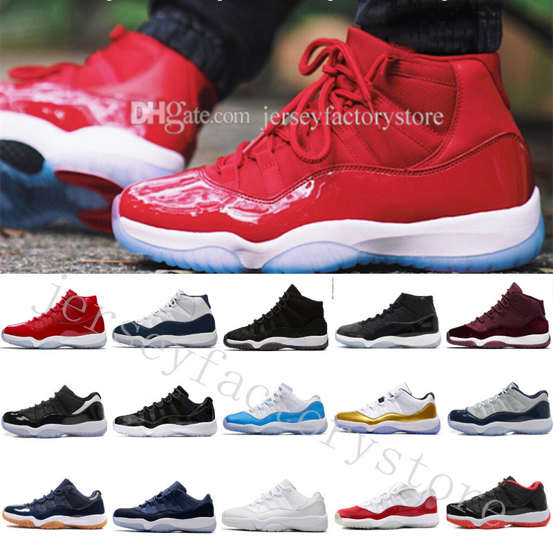 

New Mens Basketball Shoes 11 Gym Red Chicago Midnight Navy WIN LIKE 82 UNC Space Jam 45 11s Athletic Sport Sneakers US 5.5-13 Eur 36-47, #21 high wheat