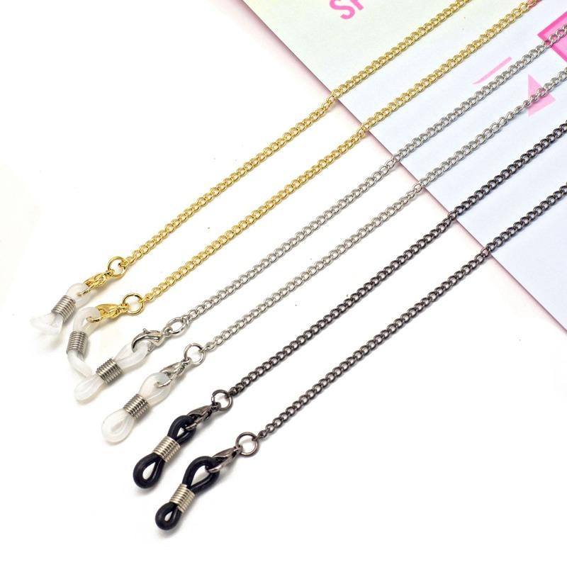 

Other Fashion Accessories Glasses Chain Metal Hanging Neck Lanyard Eye Rope Retro Flat Word Eyeglass