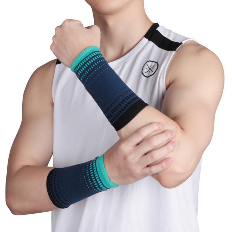 

Elbow & Knee Pads 1pc Breathable Sport Wristband Sweat Absorption Cotton Towel Hand Wrist Band Wraps Running Sportswear Accessories, Zq