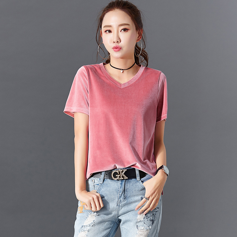 

2021 New Summer Tshirt Women Cotton High Quality T-shirt O-neck Tshirt Casual Top Tees Ladies, C1