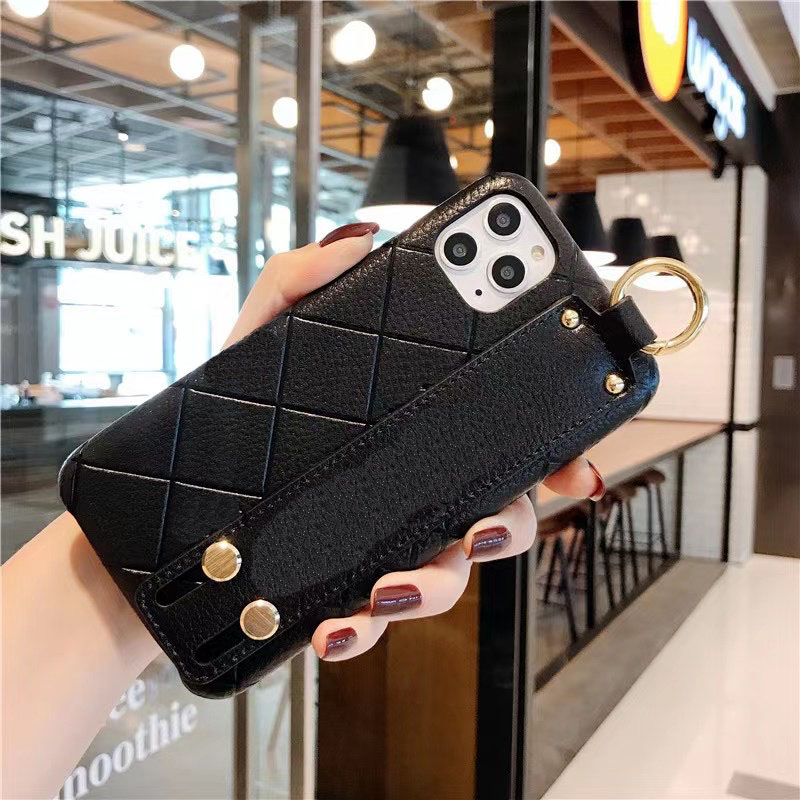 

Orange H Design Phone Case for iPhone 13 Pro max 12 mini 11 11pro X Xs Max Xr 8 7 Plus Wrist Band Strap Bee Cover for iPhone12 12mini 7plus 8plus y03, Red h