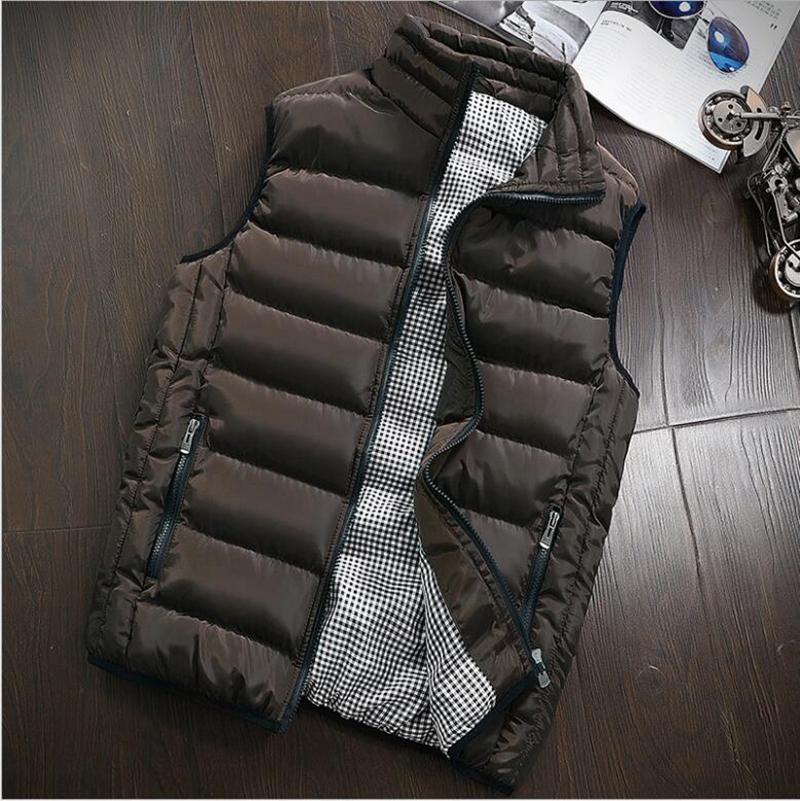 

Men's Vests Autumn Winter Men Stylish 2021 Vest Mens Warm Sleeveless Jacket Waistcoat Casual Coats Plus Size 5XL Clothing, Light blue