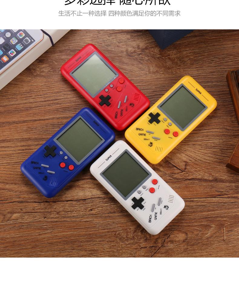 Portable Game Players Retro Classic Childhood Tetris Handheld LCD Electronic Games Toys Console Riddle Educational Gift-image-698354534