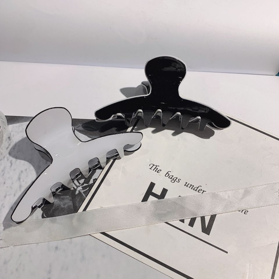 

Fashion acrylic 2C Hair Claw clamps Accessories with paper cards