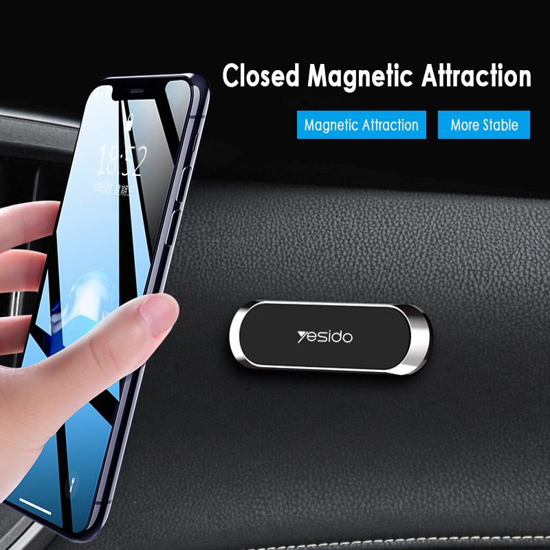 

Cell Phone Mounts & Holders Mini Strip Shape Magnetic Car Holder Universal Lazy SmartPhone Stander Bracke For Huawei