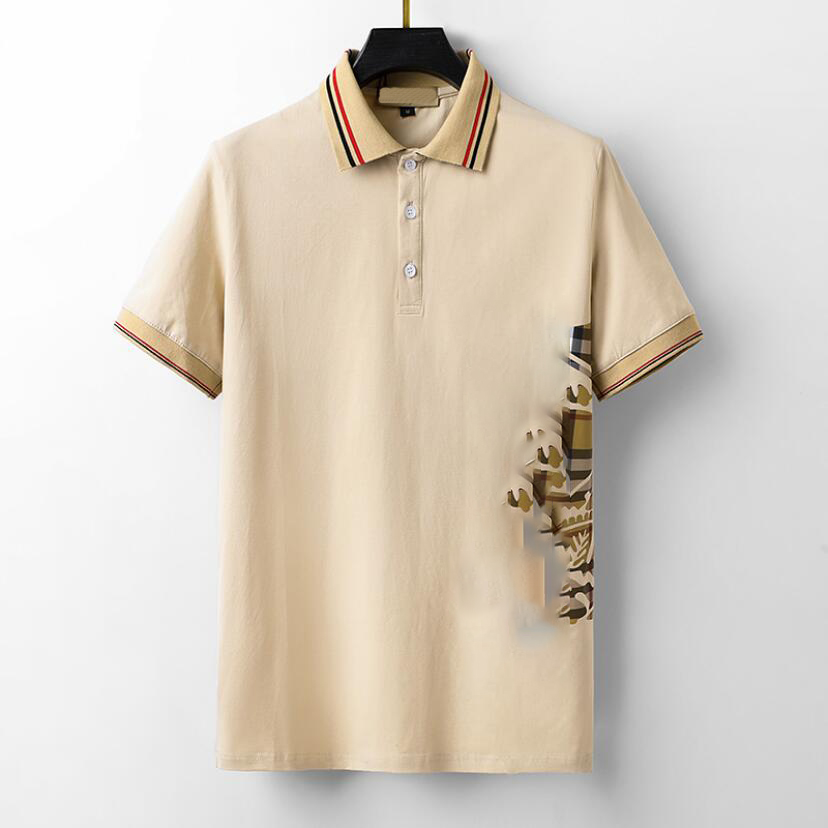 

22ss Luxurys Designers Men Dress t shirt man polo Fashion Embroidery Letter Pattern Print Breathable Men's Casual Tops Women Short Sleeve Tees High Quality M-3XL#612, Brown