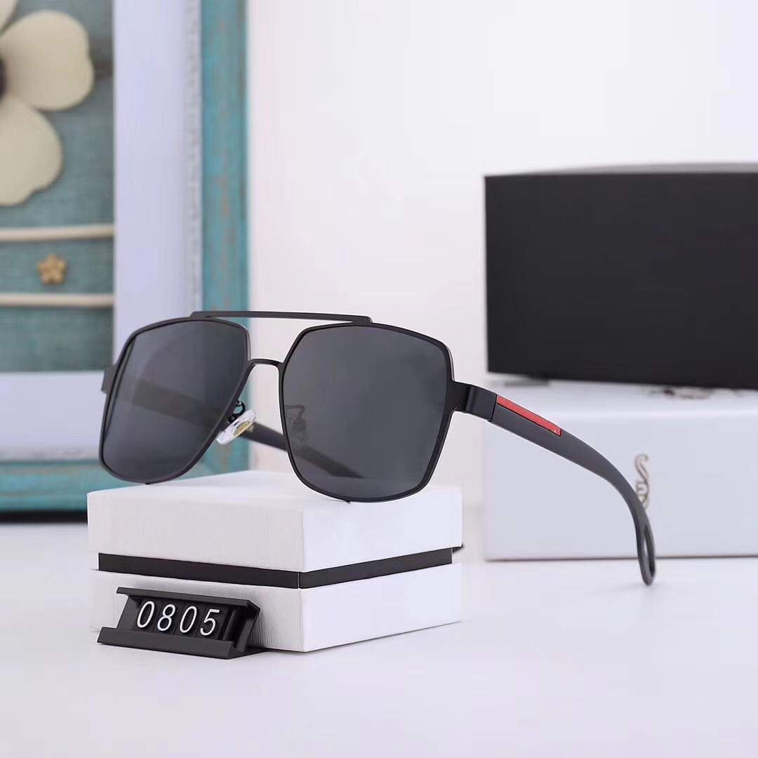 

Luxury- High Quality Classic Sunglasses Designer Brand Mens Womens Sun Glasses Eyewear Metal Glass Lenses