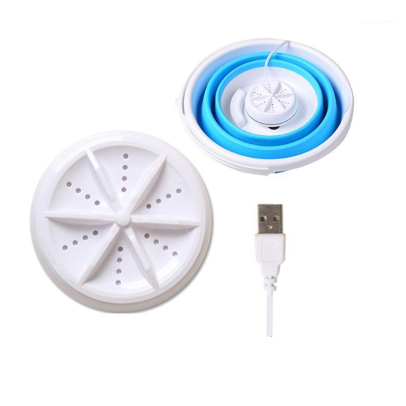 

Buckets Folding Laundry Tub Basin Portable Mini Washing Machine Automatic Clothes Bucket RH