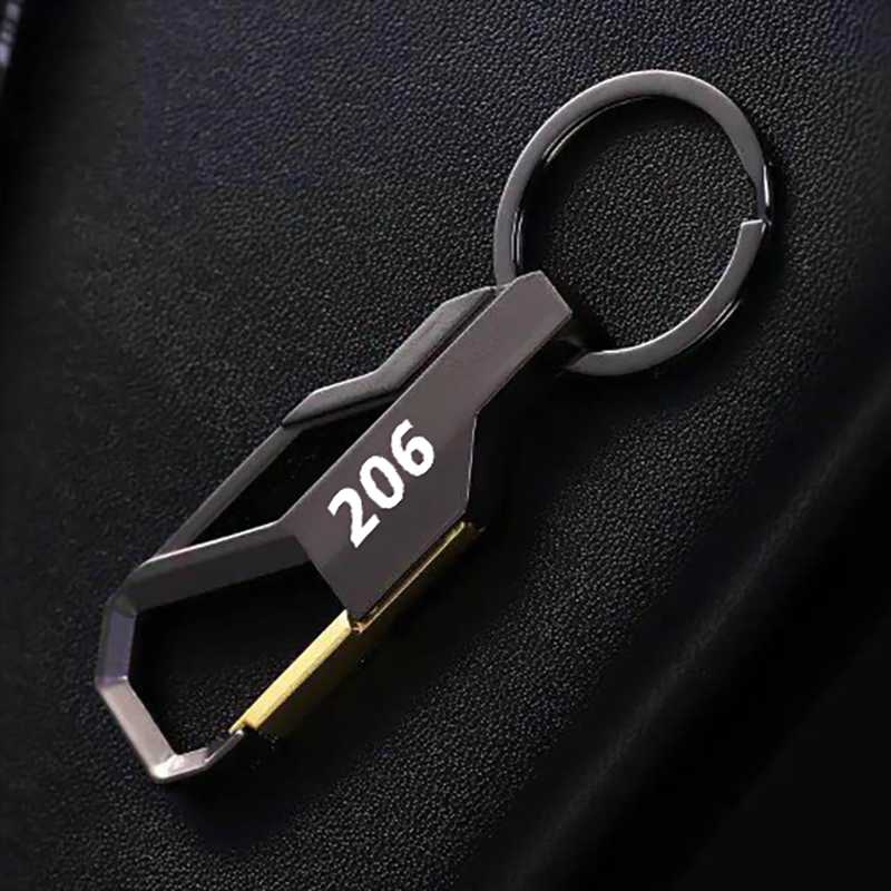 

Keychains For Peugeot 107 208 206 207 308 307 408 508 3008 2008 Fashion Car Key Mini Rifle Keychain Turbo Chain