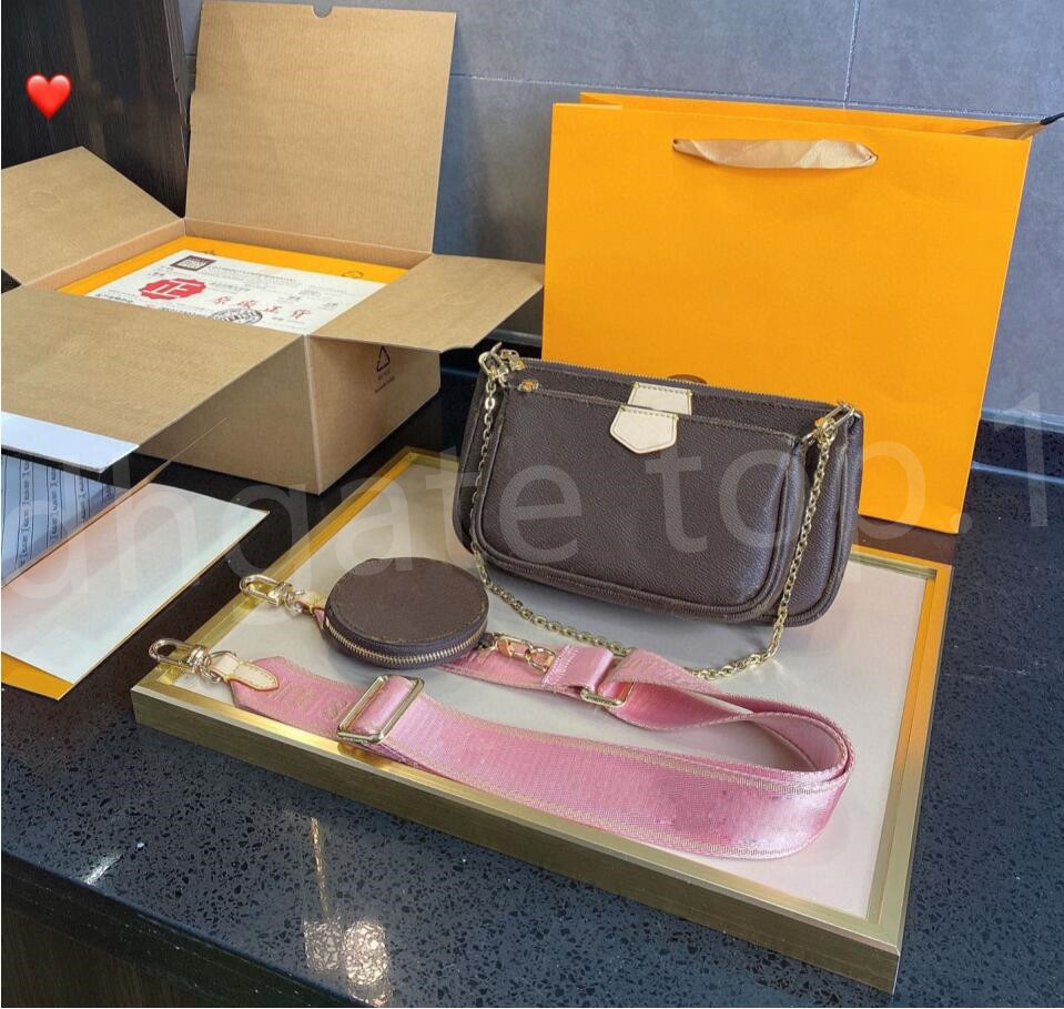 

Women bags 3 PCS set MULTI POCHETTE Designer Handbags Luxury Shoulder MICHAEL Messenger Bag Wallet Purse