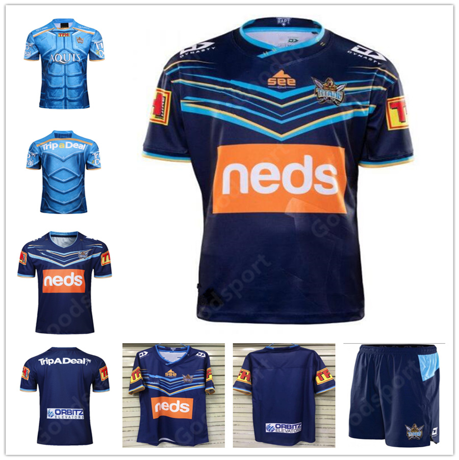 

2021 GOLD COAST TITAN HOME JERSEY Rugby 2019 BRIMSON CARTWRIGHT STOCKWELL ARROW WHITBREAD WALLACE KING REIN PEATS DON TAYLOR LEE, Black;gray