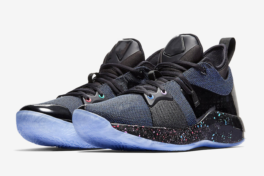 

PG 2 PlayStation Men Basketball Shoes PG2.5 Wolf Grey Kids Sports Shoe With Box Store Size 7-12