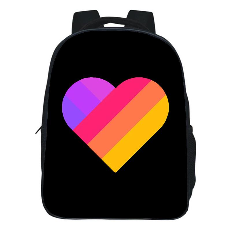 

Backpack 12 Inches Likee School Bag Cartoon Printing Teens Everyday Casual Bookbag Cosplay Small Boys Girls Lovely Rucksack
