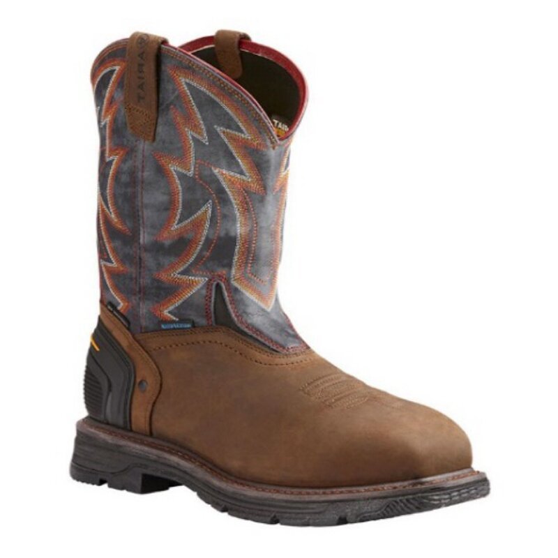 

dress shoes novos sapatos masculinos moda tendÃªncia cor correspondÃªncia plutÃ´nio retro quadrado cabeÃ§a bordado personalidade Ã©tnica ocidenta, Black