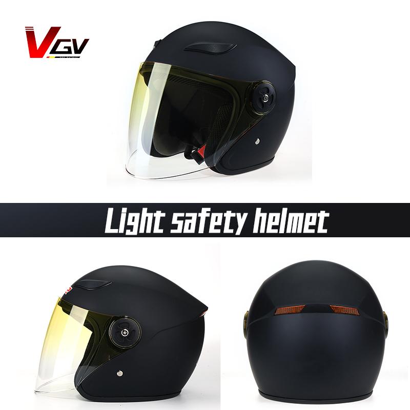 

Motorcycle Helmets Genuine VGV Helmet For Men And Women Light Four Seasons Safety, Army green