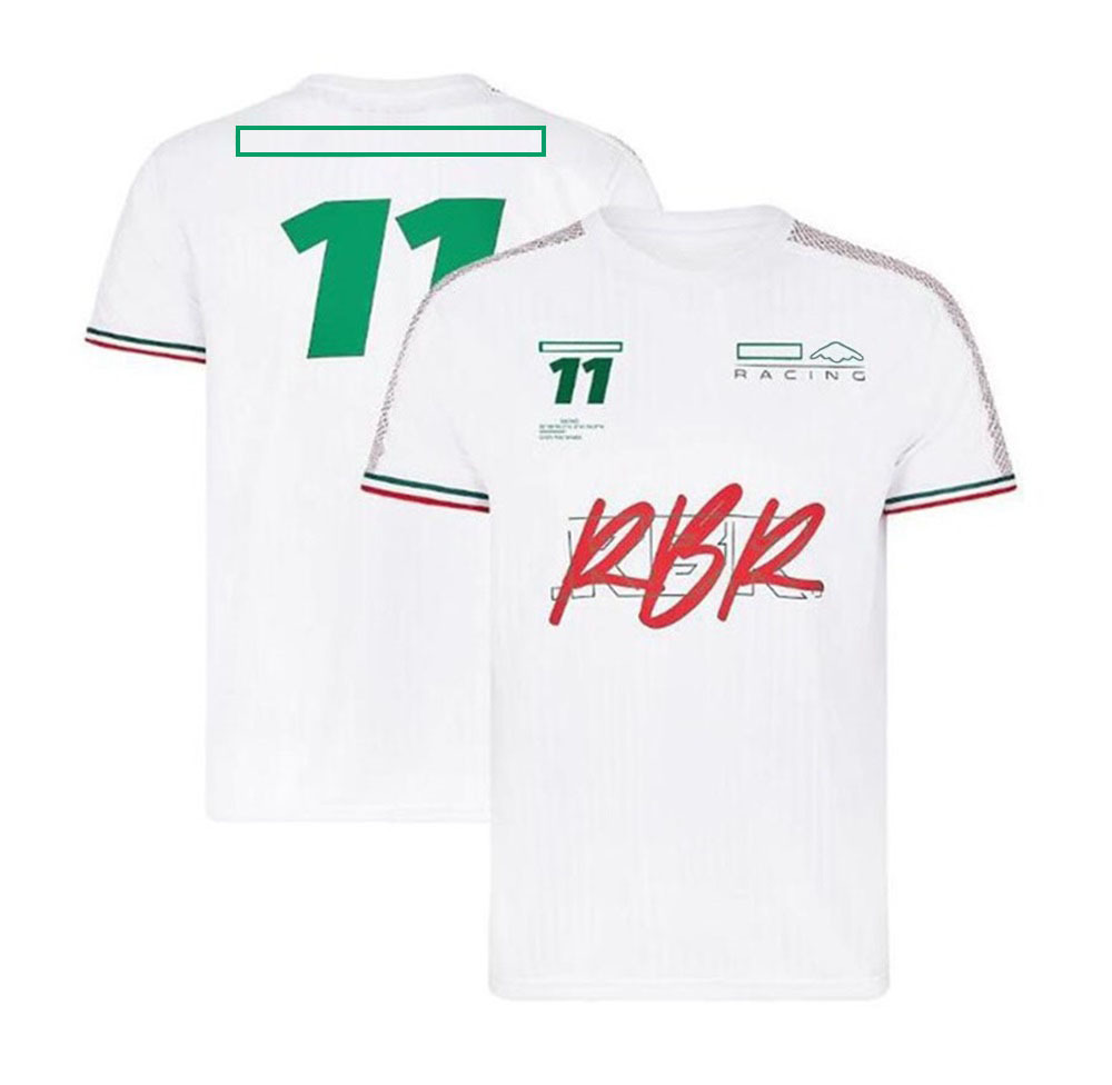 

New F1 Team Short-sleeved T-shirt, Sergio Perez Racing the Same Style Is Customized