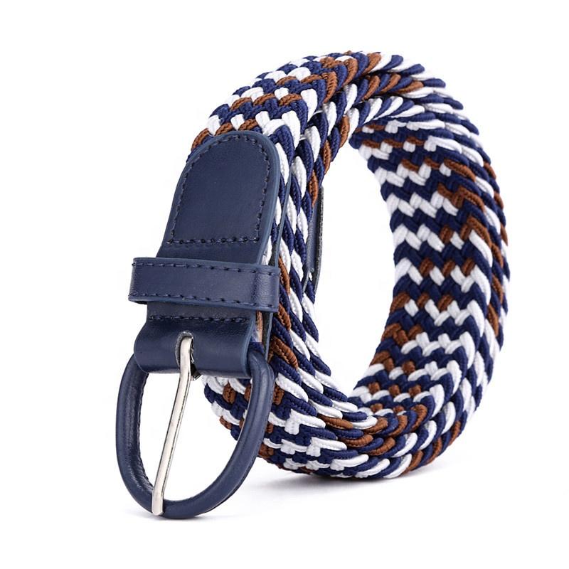 

Men Jeans Fabric Belt With Factory Competitive Price Elastic Belts, Black;brown