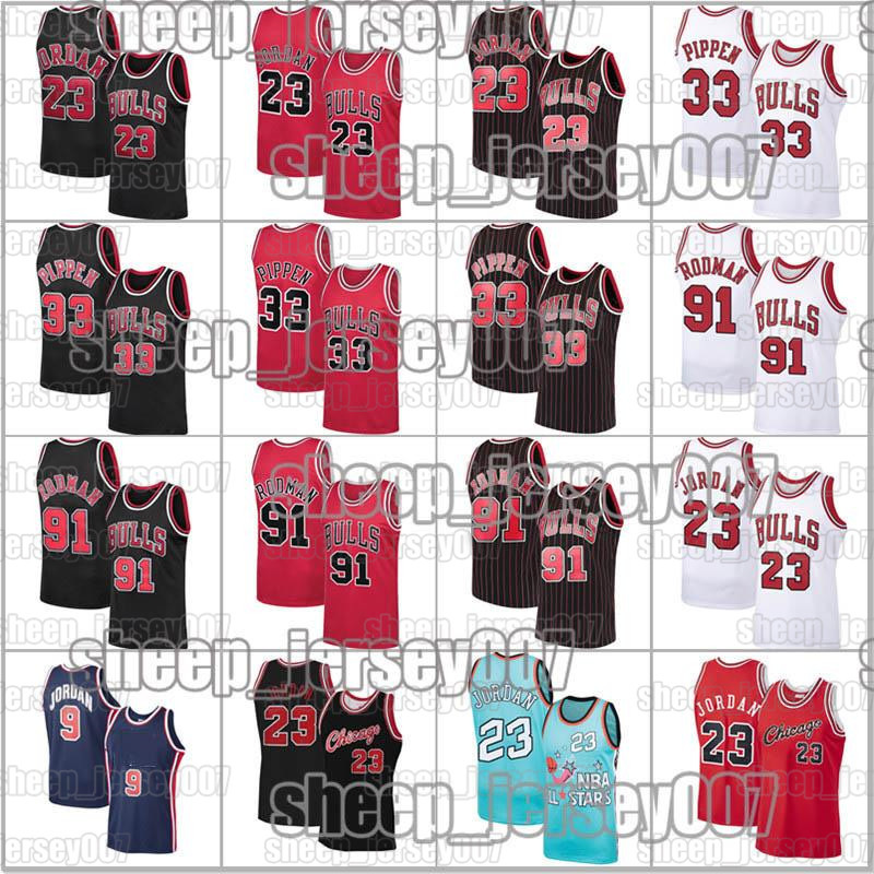 

Chicago 23 Michael Jersey Scottie 33 Pippen Dennis 91 Rodman Jersey Retro Bull Basketball Jersey Mens, Retro jersey (gongniu)