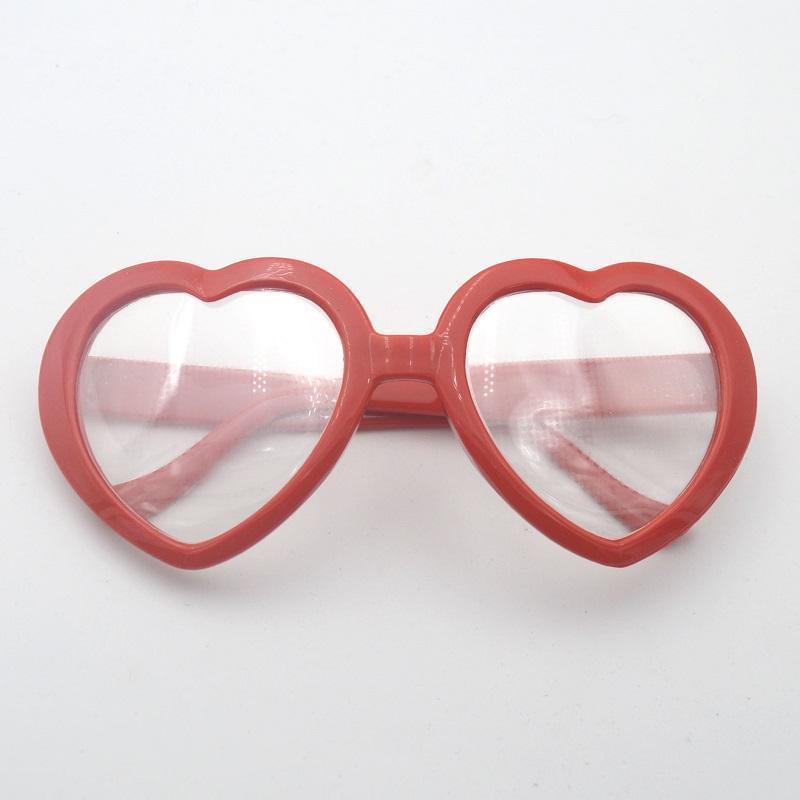 

Sunglasses Red Heart Holographic Lenses Diffraction Glasses For Party,Music Festival1