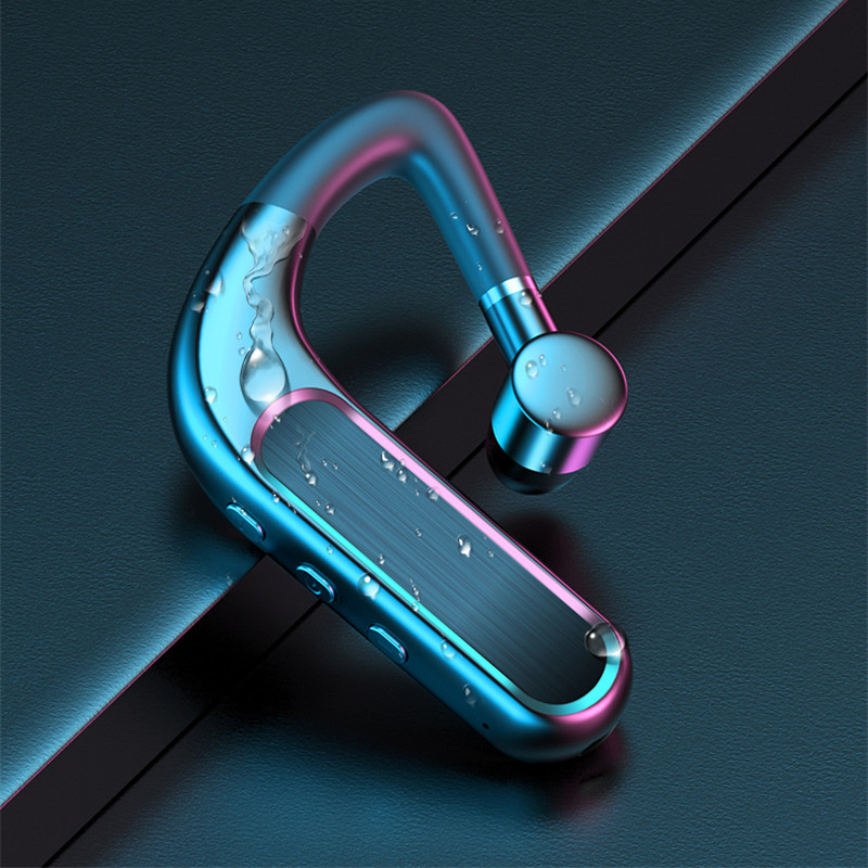 

Newest Y10 Bluetooth 5.0 Wireless Earphones Stereo Ear Hook Sports Single Ear Mini Business Driving Handsfree With Microphone Headset, Mixed color (remark what color you want)
