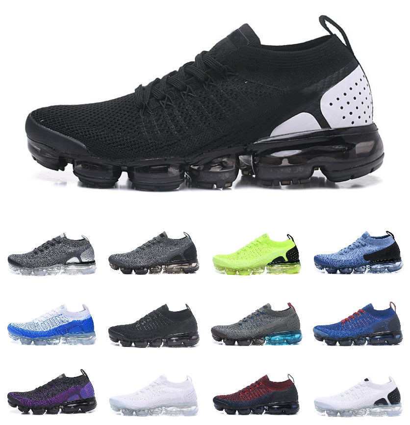 

2022 Vapores Fly Triple Black White Pure Platinum Running shoes knit 2.0 Be True Oreo iron USA Astronomy Blue Red Particle Grey Chaussures Multi EVO Men Womens Trainers, Bubble package bag