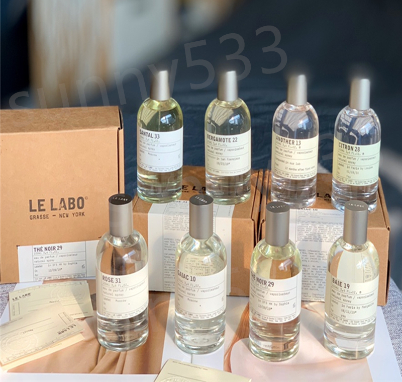 

Hot sales!! Newest arrival Le Labo Neutral perfume 100ml Santal 33 Bergamote 22 Rose 31 The Noir 29 Another 13 Eau De Parfum long Lasting fragrance fast delivery