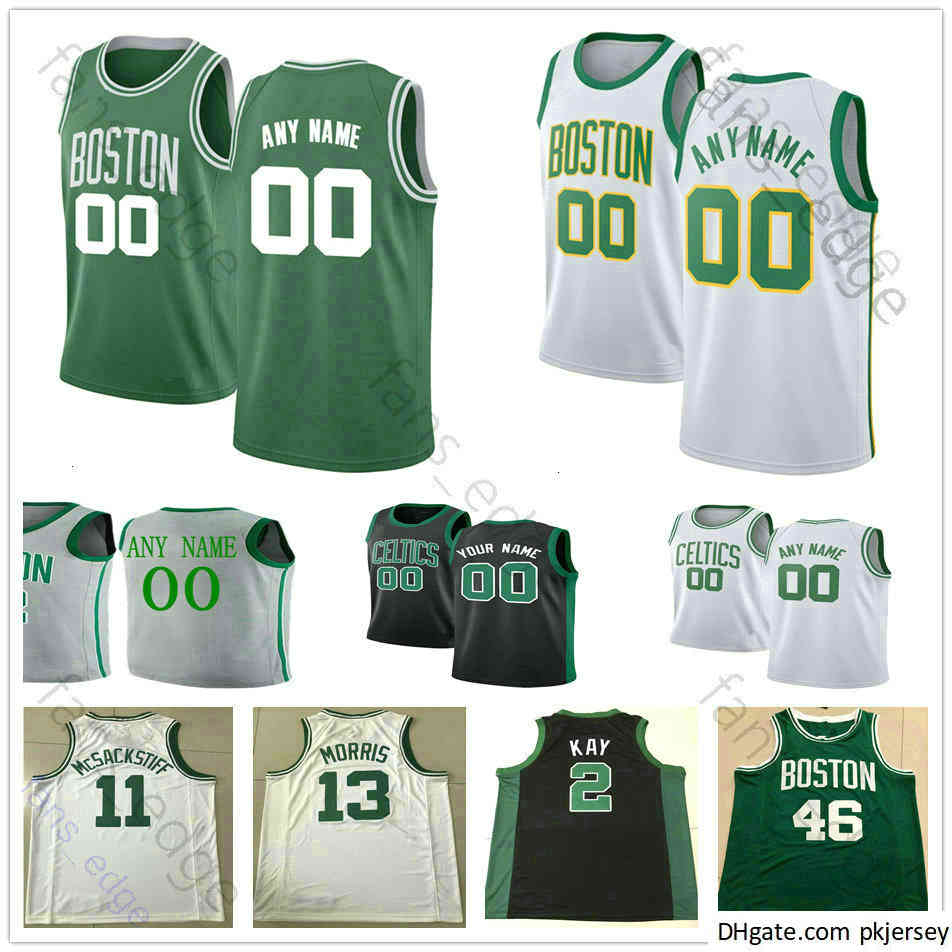 

Screen Printed Custom Kevin 5 Garnett 32 McHale Robert 00 Parish Paul 34 Pierce 20 Allen Bill 6 Russell Danny 44 Ainge Jerseys, Black;red