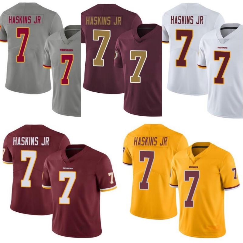 

Washington Redskins Men #7 Dwayne Haskins Jr Women Youth Jersey, Black;red