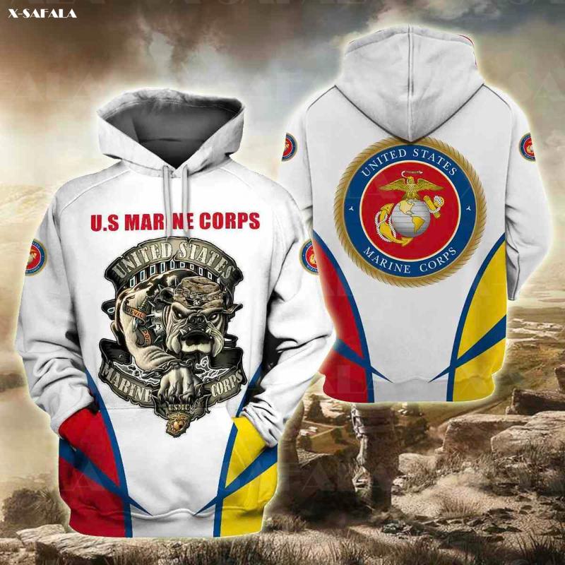 

Men's Hoodies & Sweatshirts UNITED STATES MARINE CORPS SPECIAL 3D Print Zipper Hoodie Man Female Pullover Sweatshirt Hooded Jacket Jersey Tr, Black