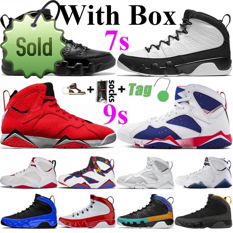 

2022 With Box Jumpman 9 9s Mens Basketball Shoes Og Space Jam Bred 7 7s Tinker Alternate Fadeaway Sports Trainers Sneakers Size 40 -47 C, Customize