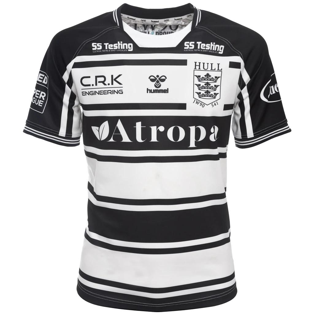 

2021 Hull FC Principal Jersey Home/Away Rugby Jersey size S--5XL, Black