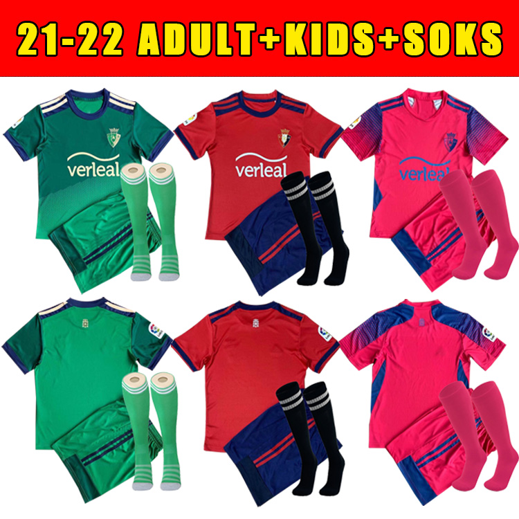 

21 22 CA Osasuna soccer jerseys RUBÃN GARCÃA R.TORRES CHIMY ÃVILA football shirts BUDIMIR MANU SÃNCHEZ DAVID GARCIA home away jersey CALLERI, Black