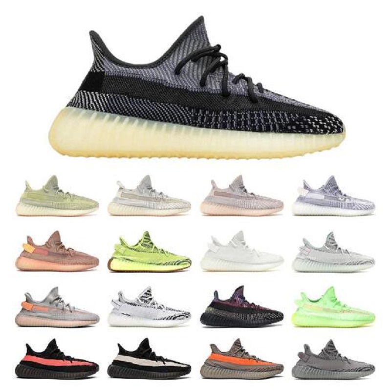 Chaussures de haute qualité pour hommes 3M réfléchissant V2 chaussure Sneakers de soufre Abeez Noir Sésame statique Zyon Draps Casual Clay Casual
