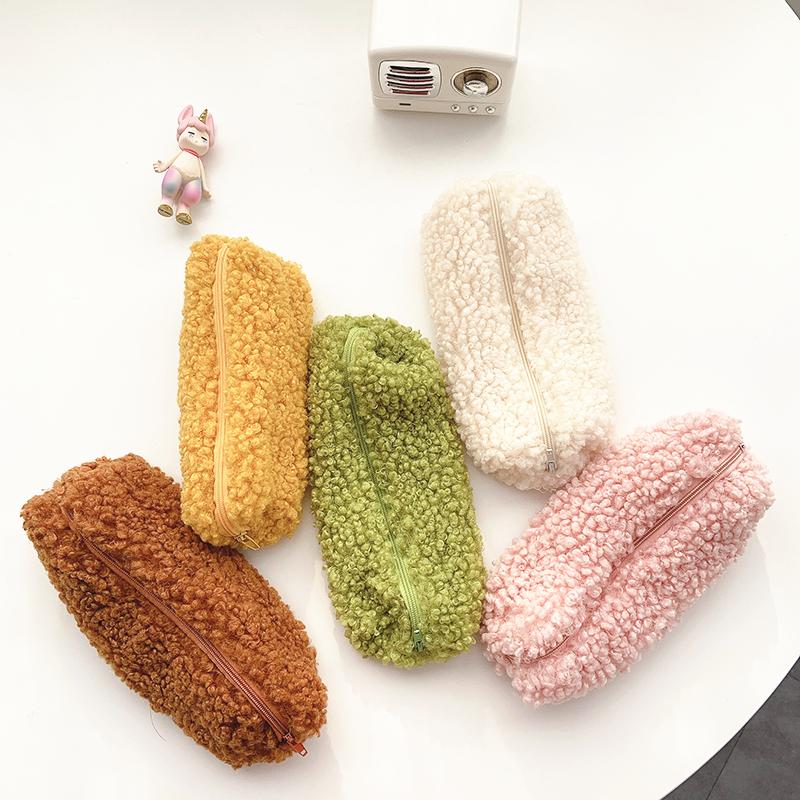 

Pencil Bags LLD Soft Pouch Plus Bag Case Lovely Colors Cute Gift Stationery School Supplies