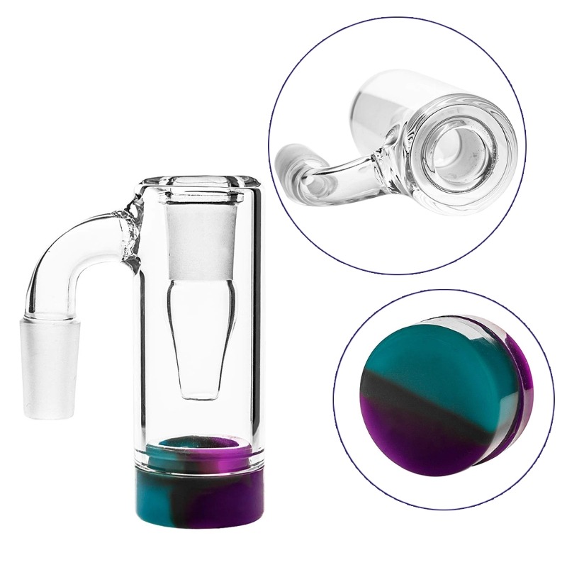 

2021 14mm glass 90 Degree bongs for smoking small glow in the dark Male/Female Reusable Handmade Glass Bong dab rig vape Accessories polished joint flat bowl Hookahs