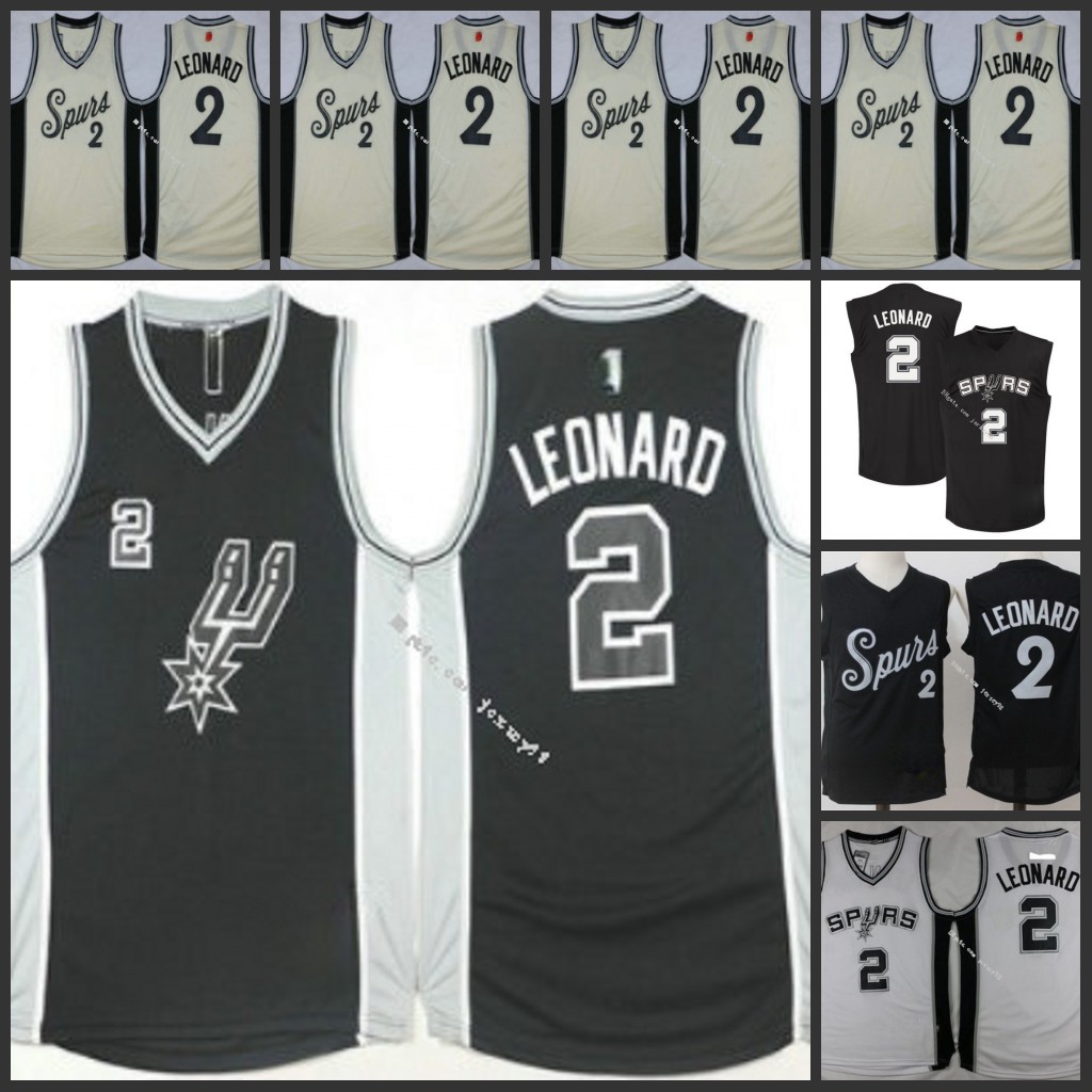 

San AntonioSpursmen #2Kawhi Leonard retro BasketballJersey, 20