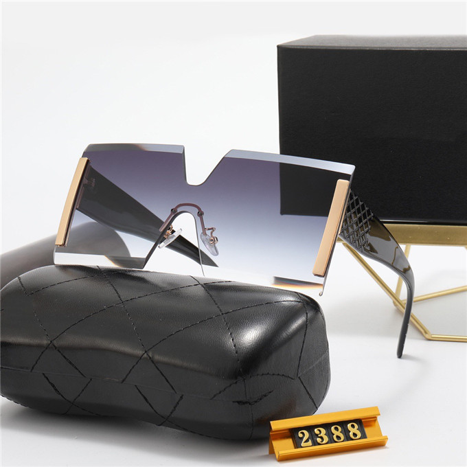 

High Quality Brand Sun Evidence Designer Glasses Eyewear mens Womens Polished Black Sunglasses come with box case