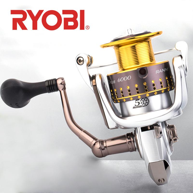 

Baitcasting Reels RYOBI RANMI HAIYU PLUS Japan Spinning Fishing Reel Max Drag 10kg Saltwater Carp For Accessories