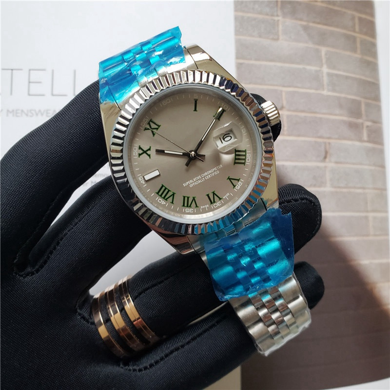

2021 Fashion Mens Watch 40mm 2813 Automatic Movement SS Watches Men Mechanical Designer men's datejust Wristwatches btime sapphire master wholesale and retail, 10