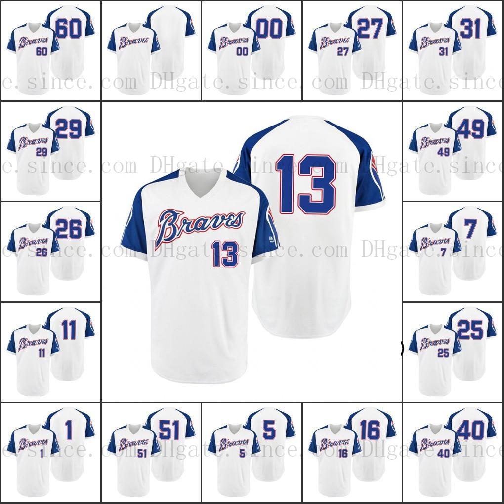 

Atlanta Ronald Acuna Jr. Jerseys Men Freddie Freeman Ender Inciarte Custom Women Youth 1974 Turn Back the Clock Authentic Jersey s-6xl, Blue;black