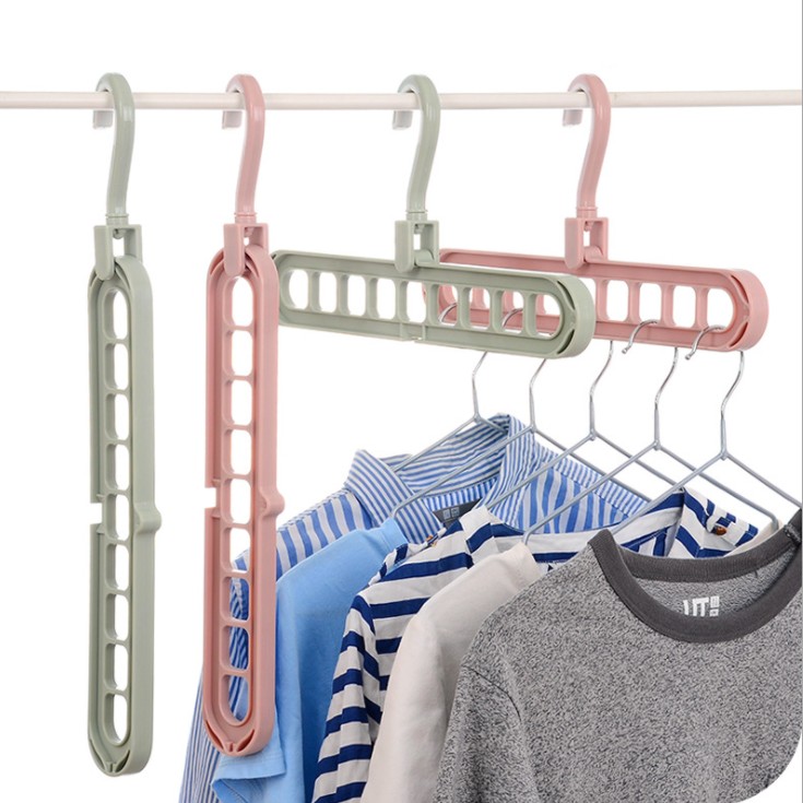 

Multi-port Support hangers Clothing Racks Multifunction Drying Hanger Housekeeping Organization Magic Rack