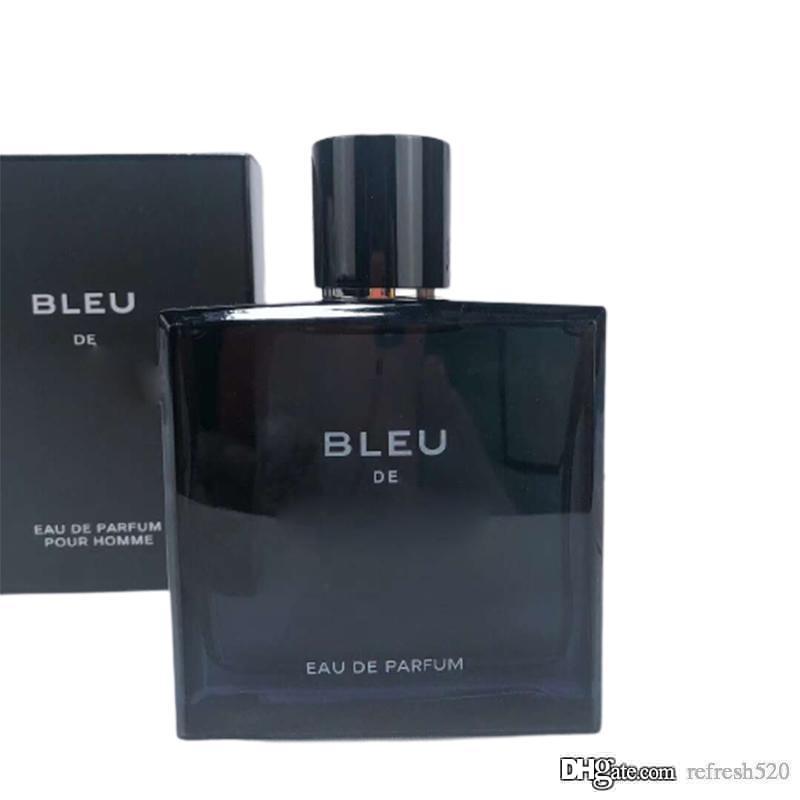

TOP Men Perfume Cologne Blue Male Perfumes spray Longer Lasting Brand Luxury designer Fragrance EDP 100ML Fast Delivery