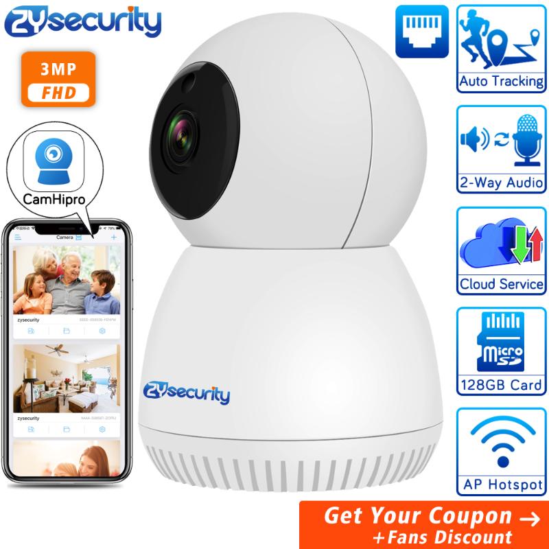 

Cameras 1536P FHD Wireless Home Security IP Camera CamHipro App WiFi Night Vision Speaker Micro Video Surveillance CCTV Mini PTZ