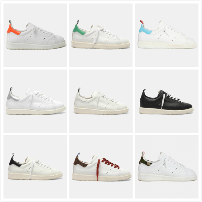 

Starter Sneakers Casual Baskets Man Women Casual Shoe Classic White Italy Brand Sequin Dirty Shoes, Star1