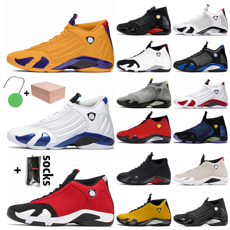 

With BOX Jumpman 14 Womens Men 14s Basketball Shoes Retro Mens Sneakers Trainers University Gold Hyper Royal Desert Sand Big Size US 13, #1 university gold 40-47