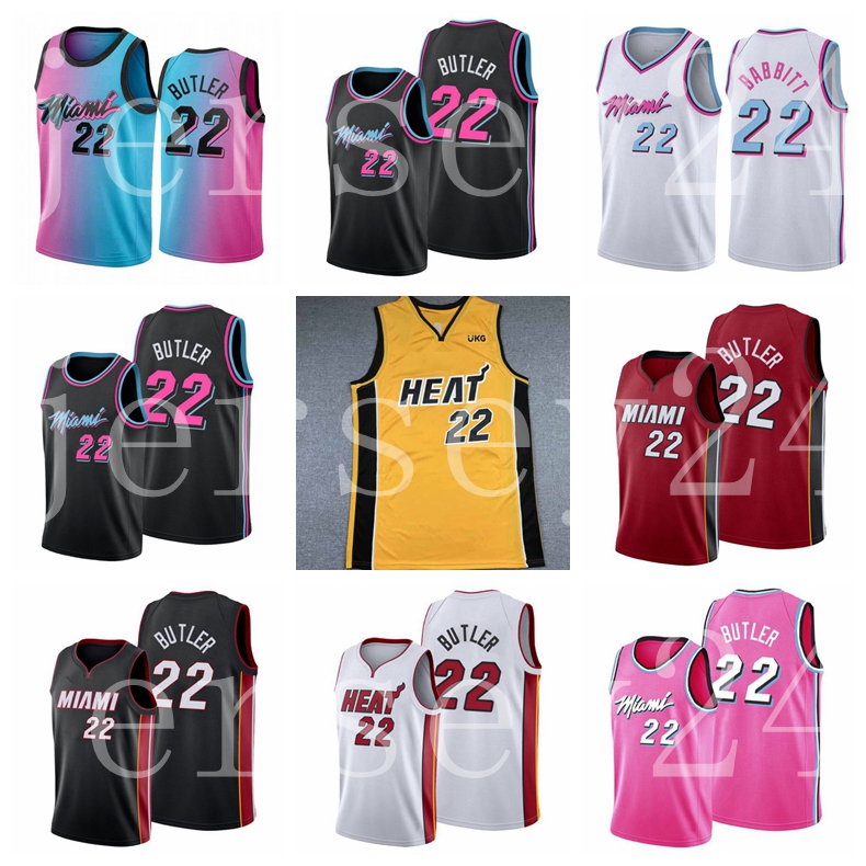 

basketball jersey Miami Heat Jimmy Butler Key players;swingmen jerseys, Black;red