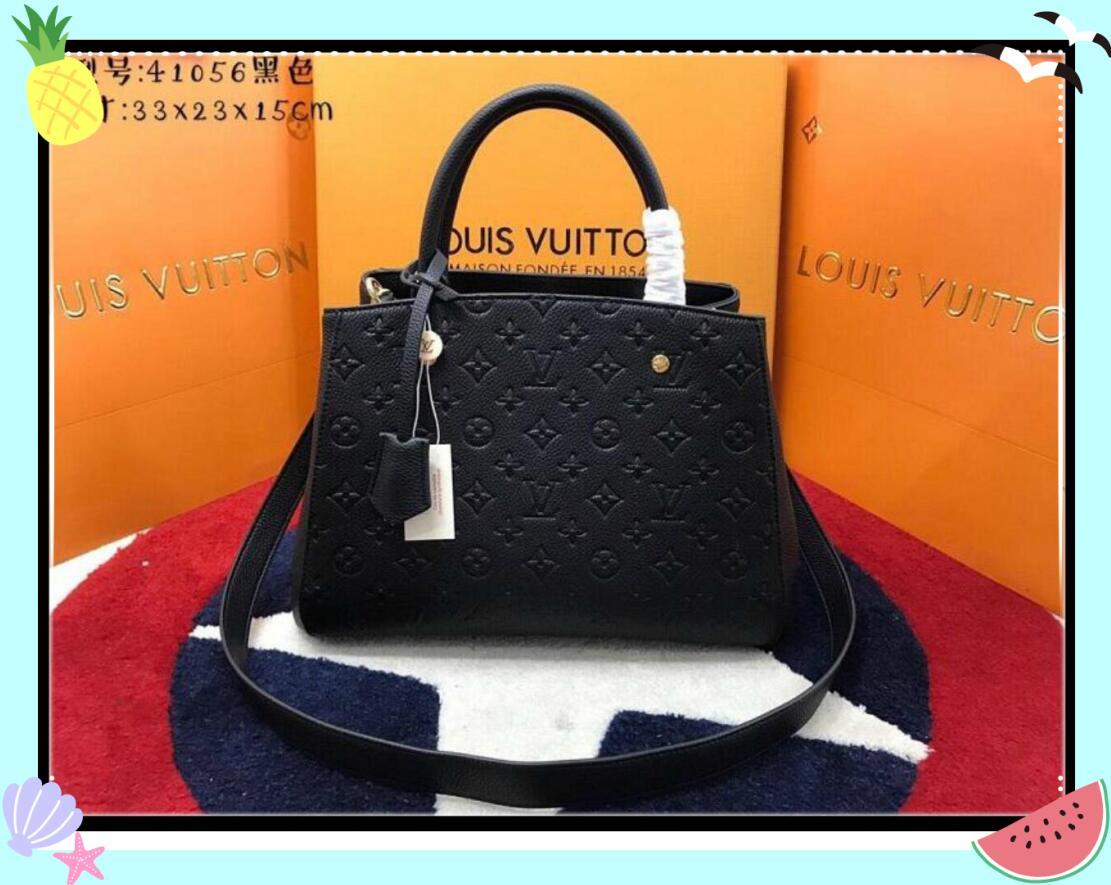 

designers Handbags Purses MONTIGNE Bag Women Tote Brand Letter Embossing PU crossbody Shoulder BagsLVLouisVitton YSLVUTTON, As pic