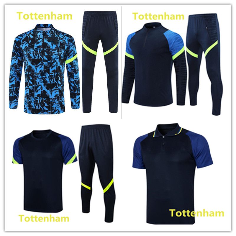 

Men and kids soccer tracksuit del Chandal 2021 2022 Polo kit jacket survetement maillot de foot football Training set, Short+pants