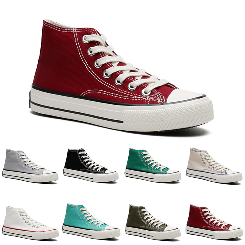 

2021 Casuasl canvas shoe men women platform casual trainer outdoor mens womens fashion run sport sneaker colors 36-44, #1